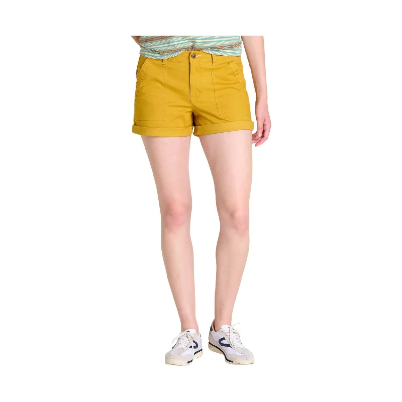 Toad & Co. Women's Earthworks Camp Short - Pollen - ONLINE STORE CREDIT/EXCHANGE ONLY