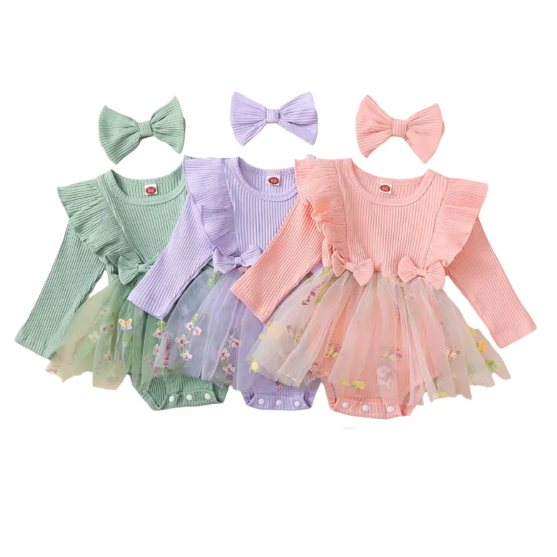 WILDFLOWER Tutu Romper Dress