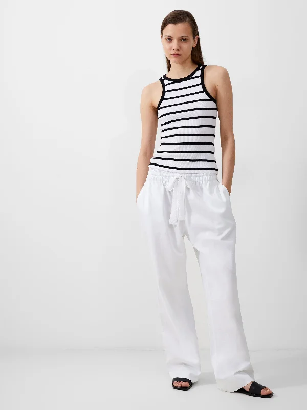 Rassia Stripe Racer Top