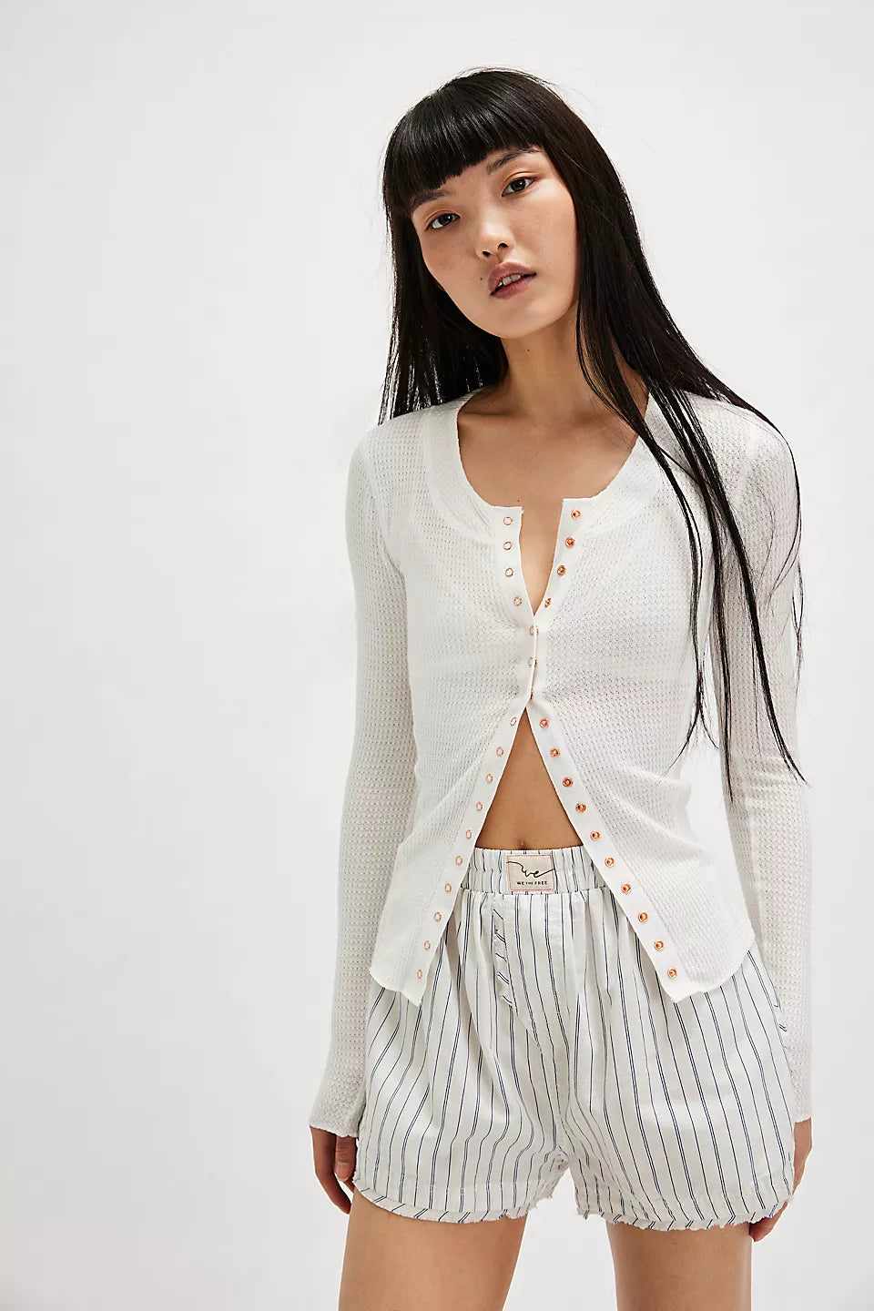 Free People Going Places Cardi - IVORY