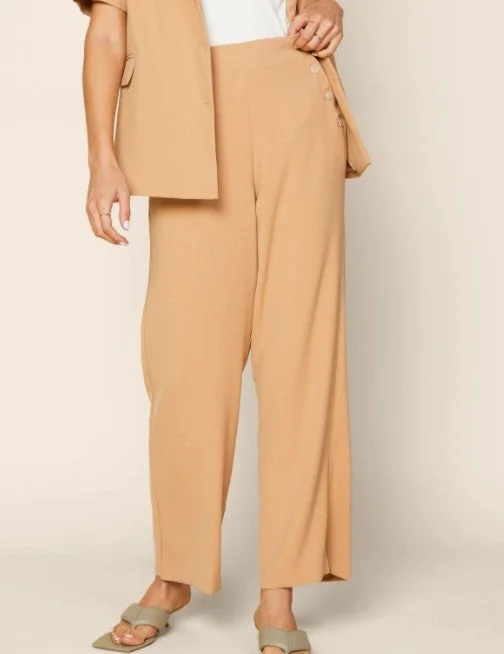 Tailored Pants With Buttons