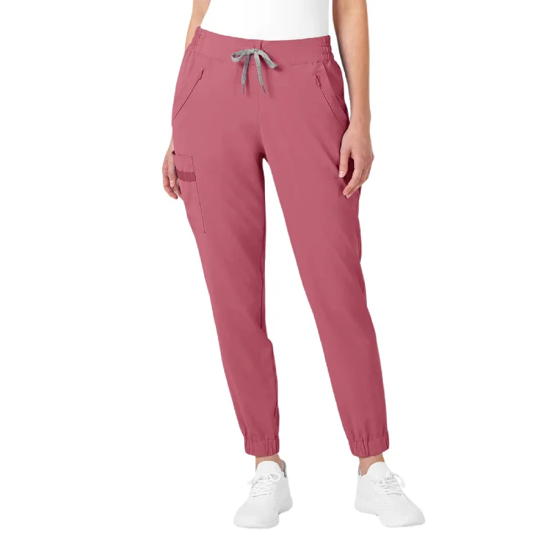 WonderWink Women's Jogger Scrub Pant - Rosebud