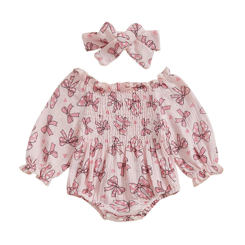 BOWTIE Smocked Romper