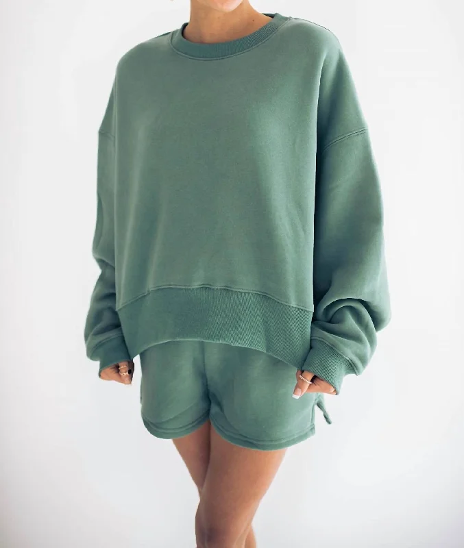 Hadley Crew Neck In Green