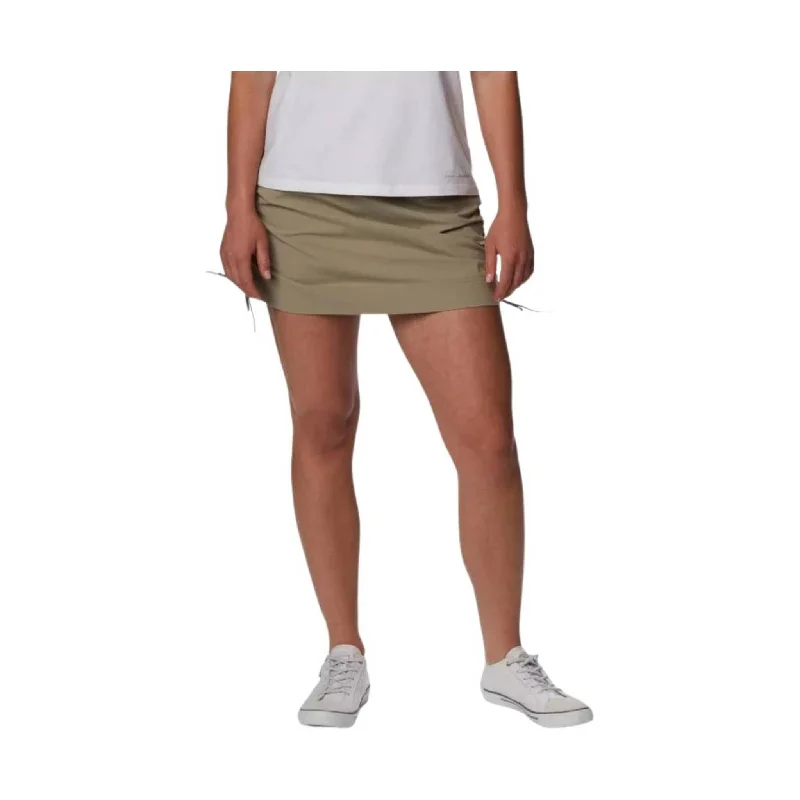 Columbia Women's Anytime Casual Skort - Tusk - ONLINE STORE CREDIT/EXCHANGE ONLY