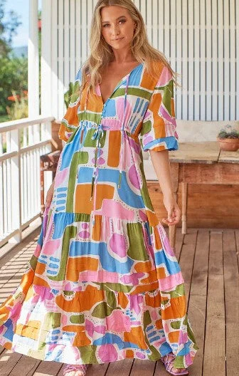 Mariana Maxi Pablo Print Insane Discount Onslaught