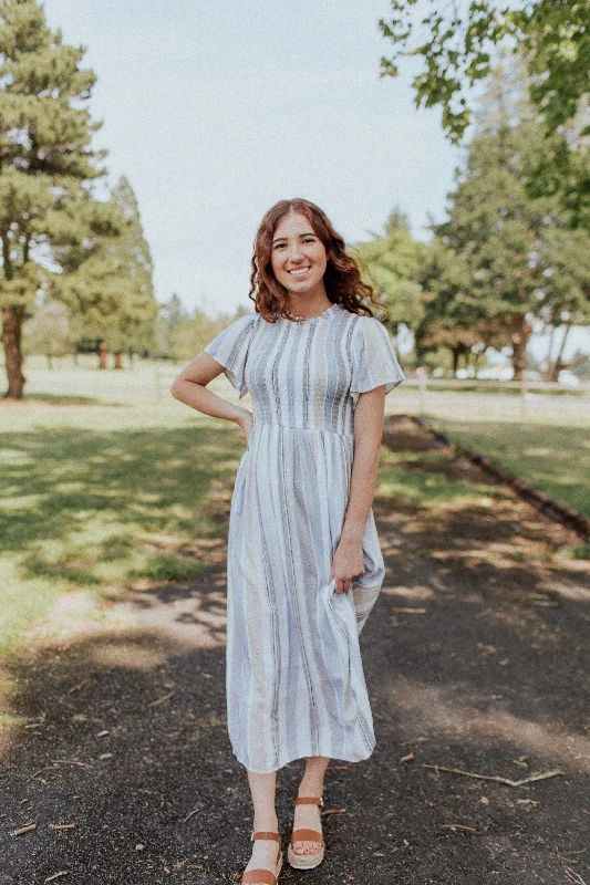 Catch Every Fashion Trend Faye Striped Maxi