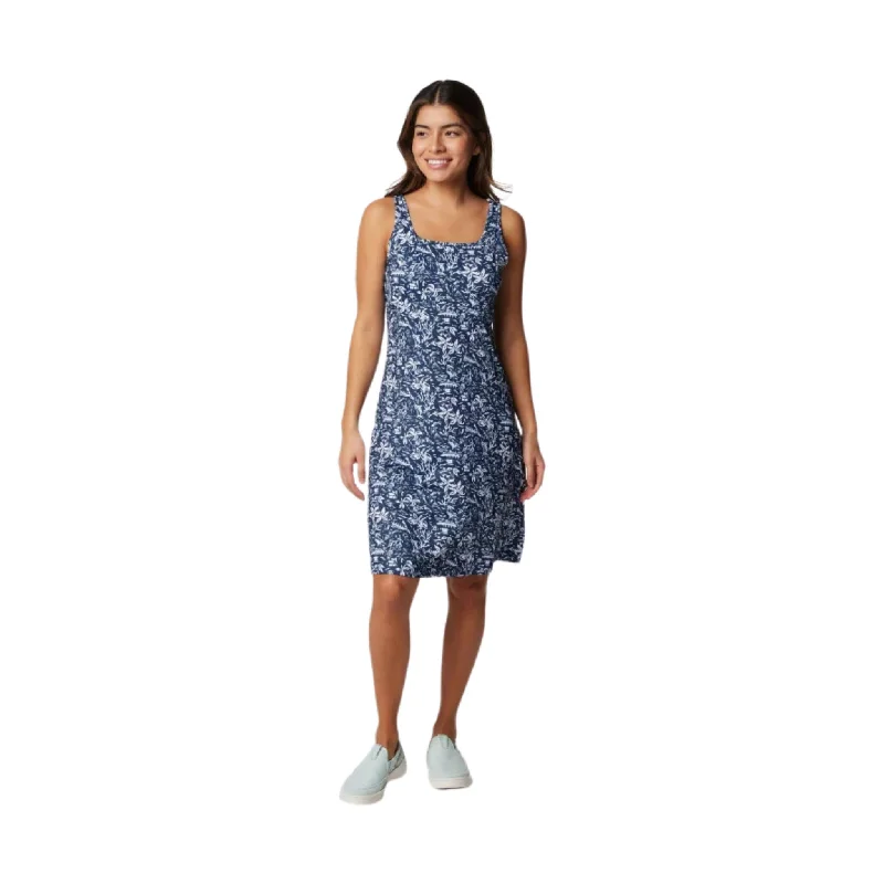 Columbia Women's PFG Freezer III Dress - Collegiate Navy Kona Print - ONLINE STORE CREDIT/EXCHANGE ONLY