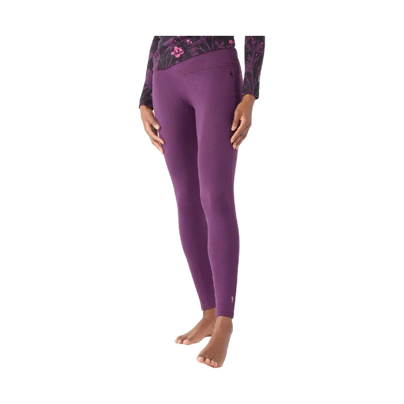 Smartwool Women's Thermal Merino Base Layer Bottom - Purple Iris Heather