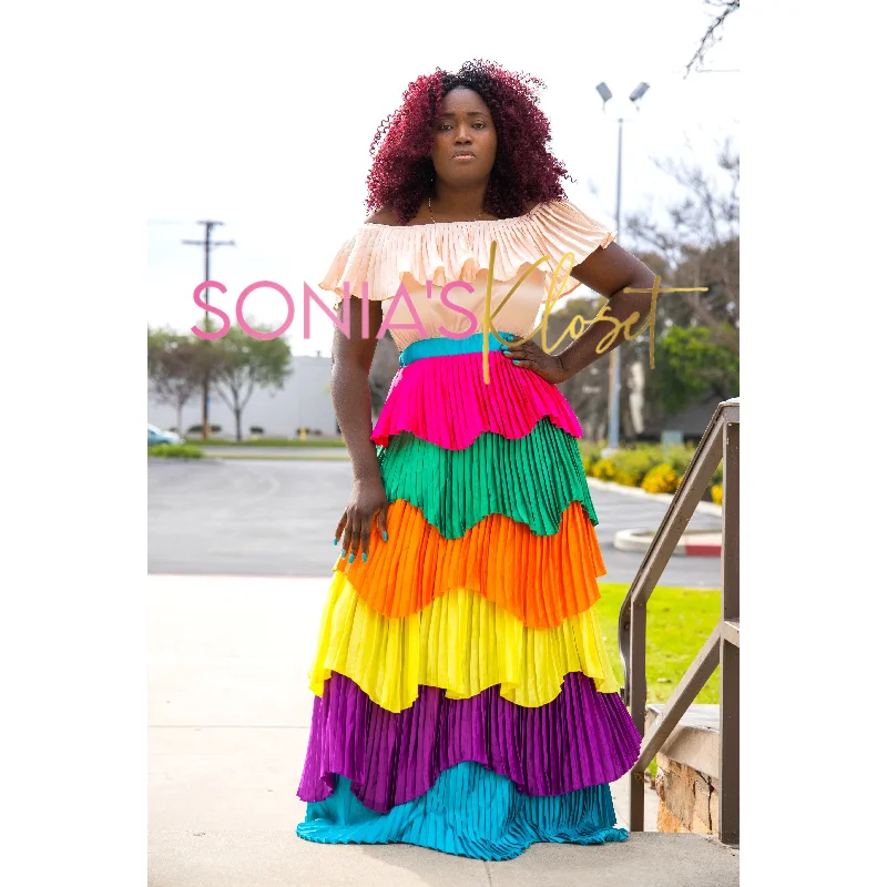 Trend Forward Threads CAPRI SUNSETS MAXI