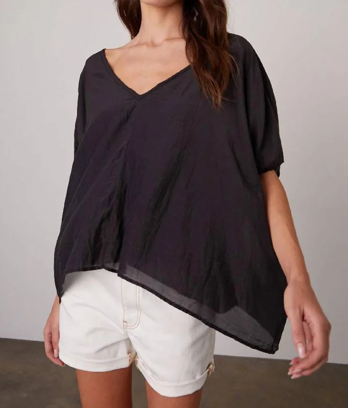 Alinn Top In Black