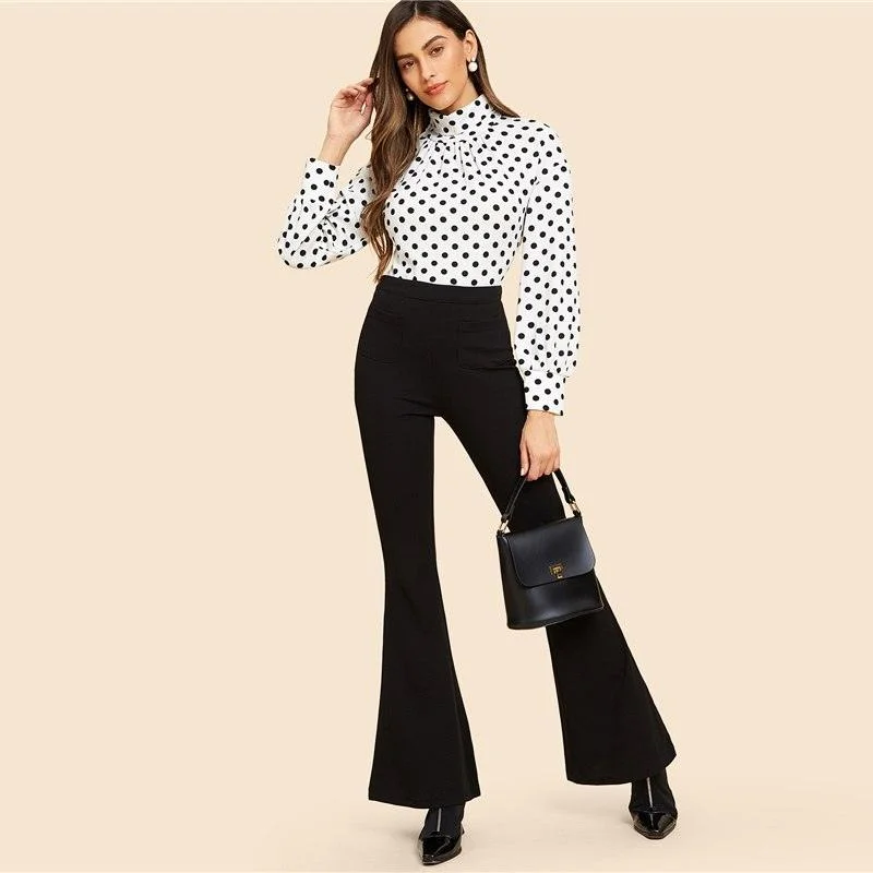 PENNY POLKA DOT TURTLENECK