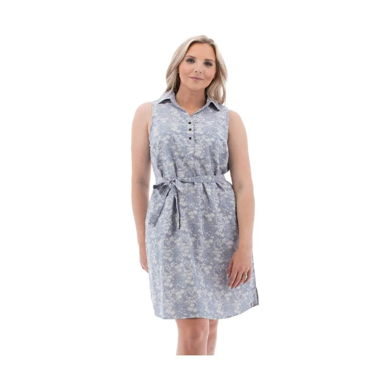 Old Ranch Women's Ariella Dress - Dark Blue - ONLINE STORE CREDIT/EXCHANGE ONLY