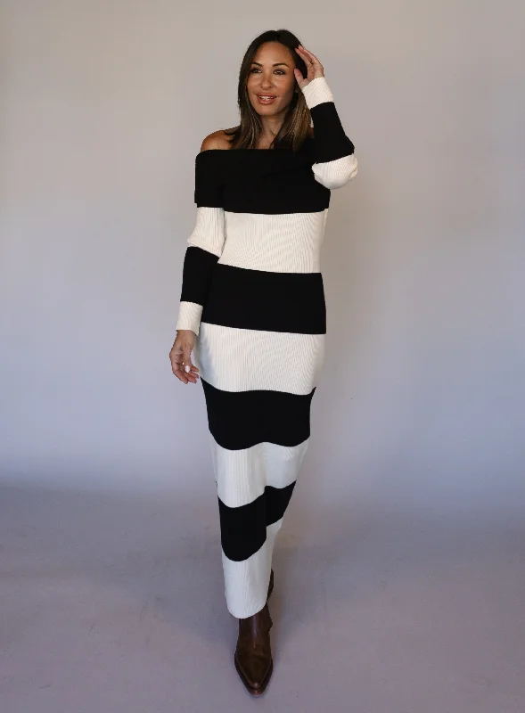 Limited Stock, Big Discounts Angelina Off Shoulder Sweater Maxi