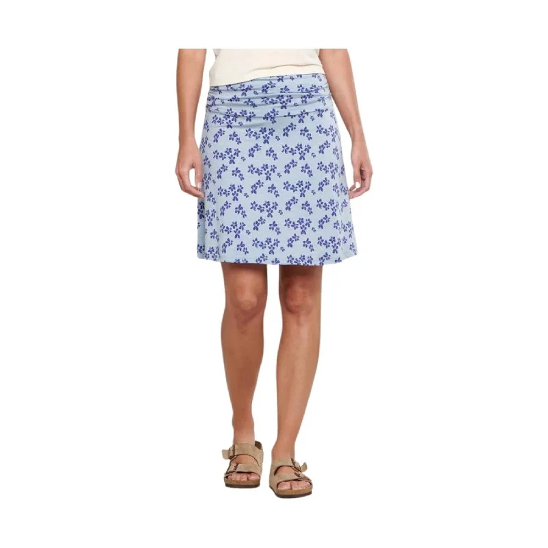 Toad & Co Women's Chaka Skirt - Weathered Blue Print - ONLINE STORE CREDIT/EXCHANGE ONLY