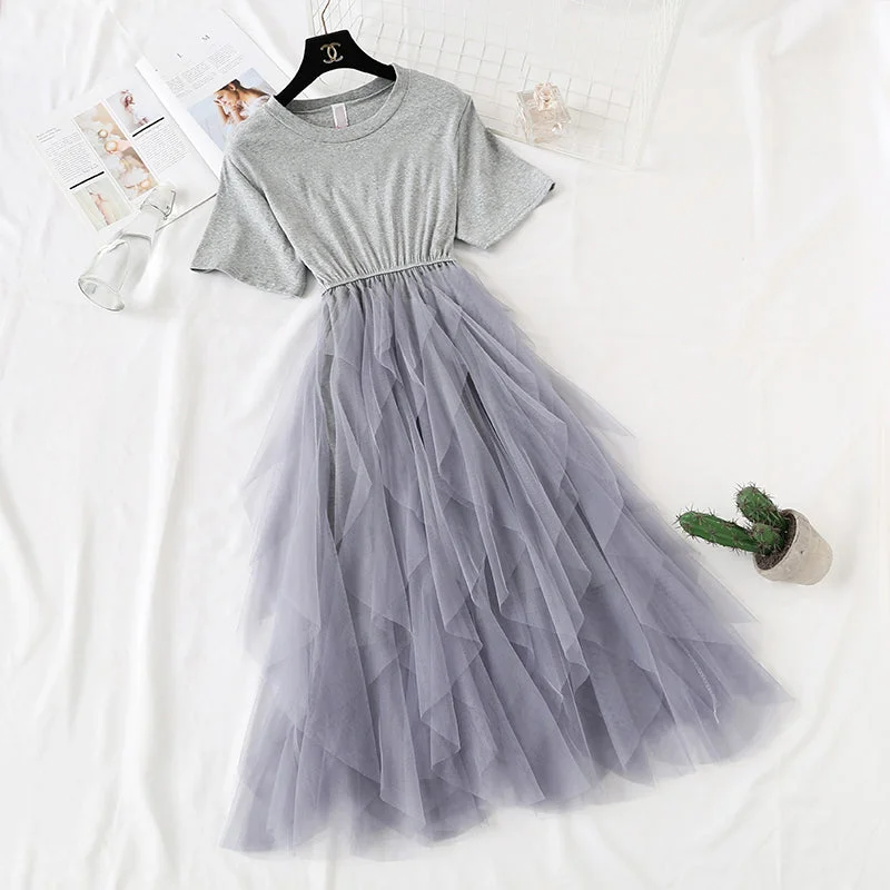 Big Discounts Cake mesh T-shirt skirt  4369