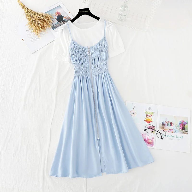 Clearance Sale, All Cheap New French waist closing sling skirt with thin temperament  4162
