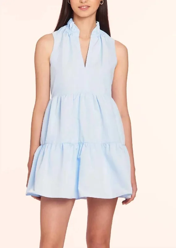 Amanda Uprichard Connolly Dress In Powder Blue