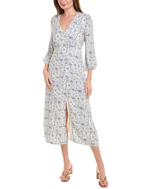 Splendid x Cella Jane Printed Midi Dress