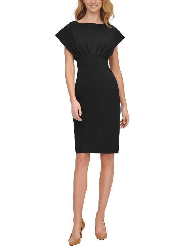 Womens Work Short Sheath Dress