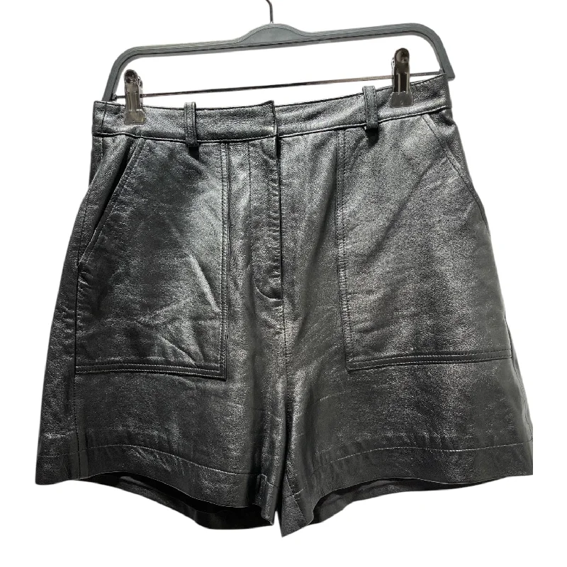 Galeries Lafayette/Shorts/38/Leather/BLK/