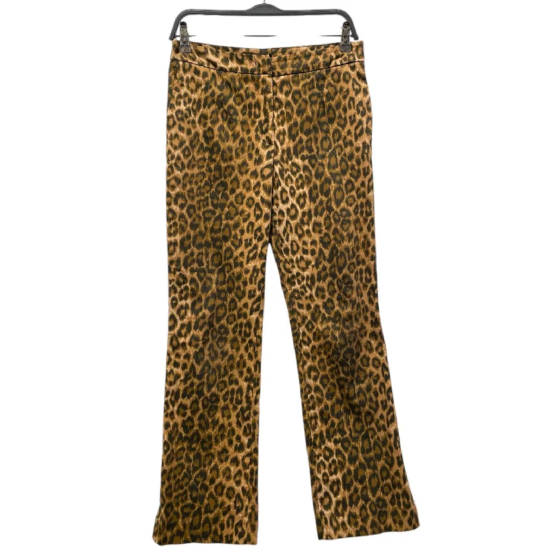 BLUMARINE/Straight Pants/2/Leopard/Cotton/BRW/