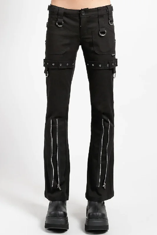 Tripp NYC Super Eyelet Pants [BLACK]